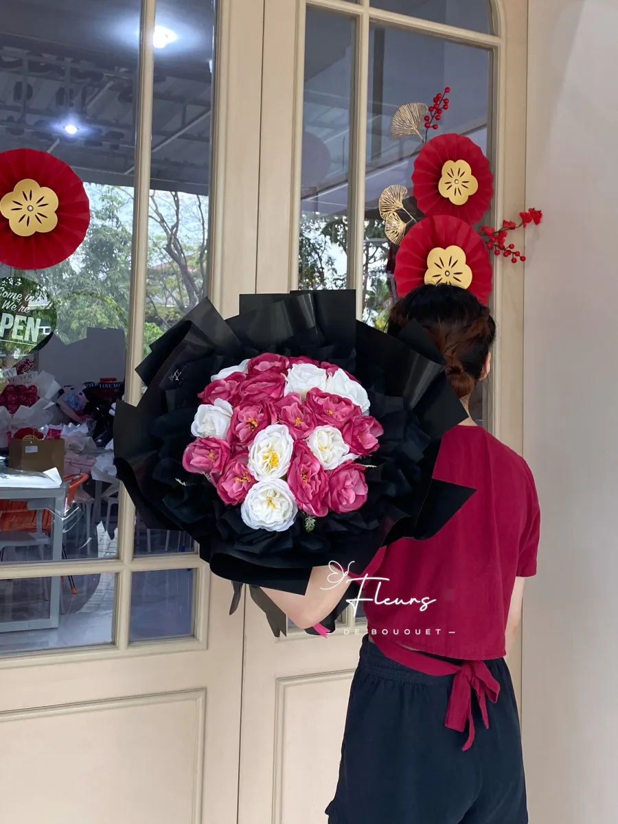 Classic Round 60 Roses | Artificial Flowers
