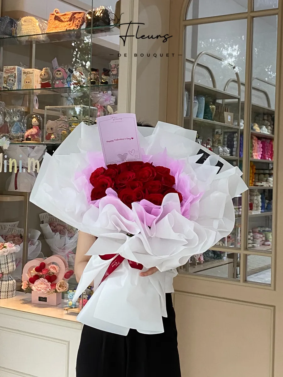 The Only Rose Bouquet | FRESH FLOWER