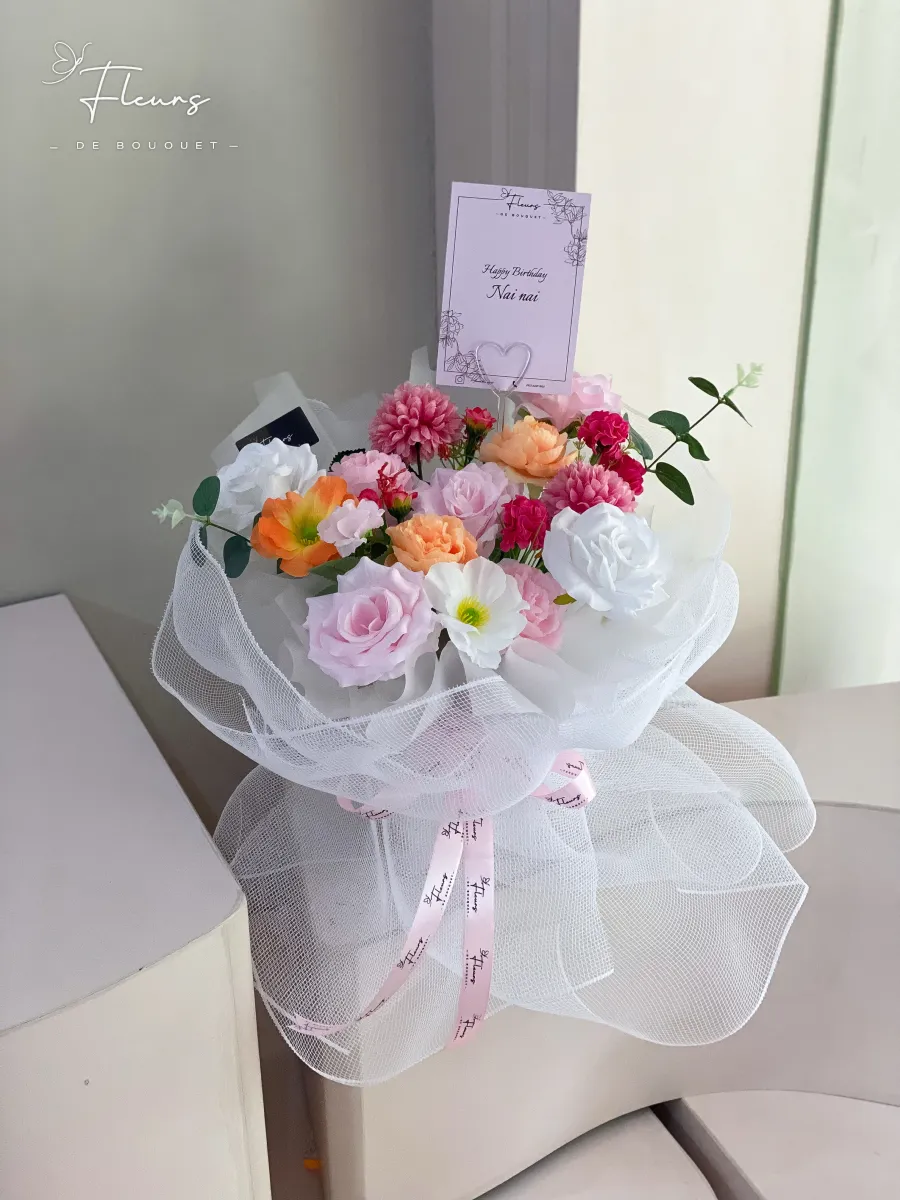 Serenity Bouquet (L) | Artificial Flowers