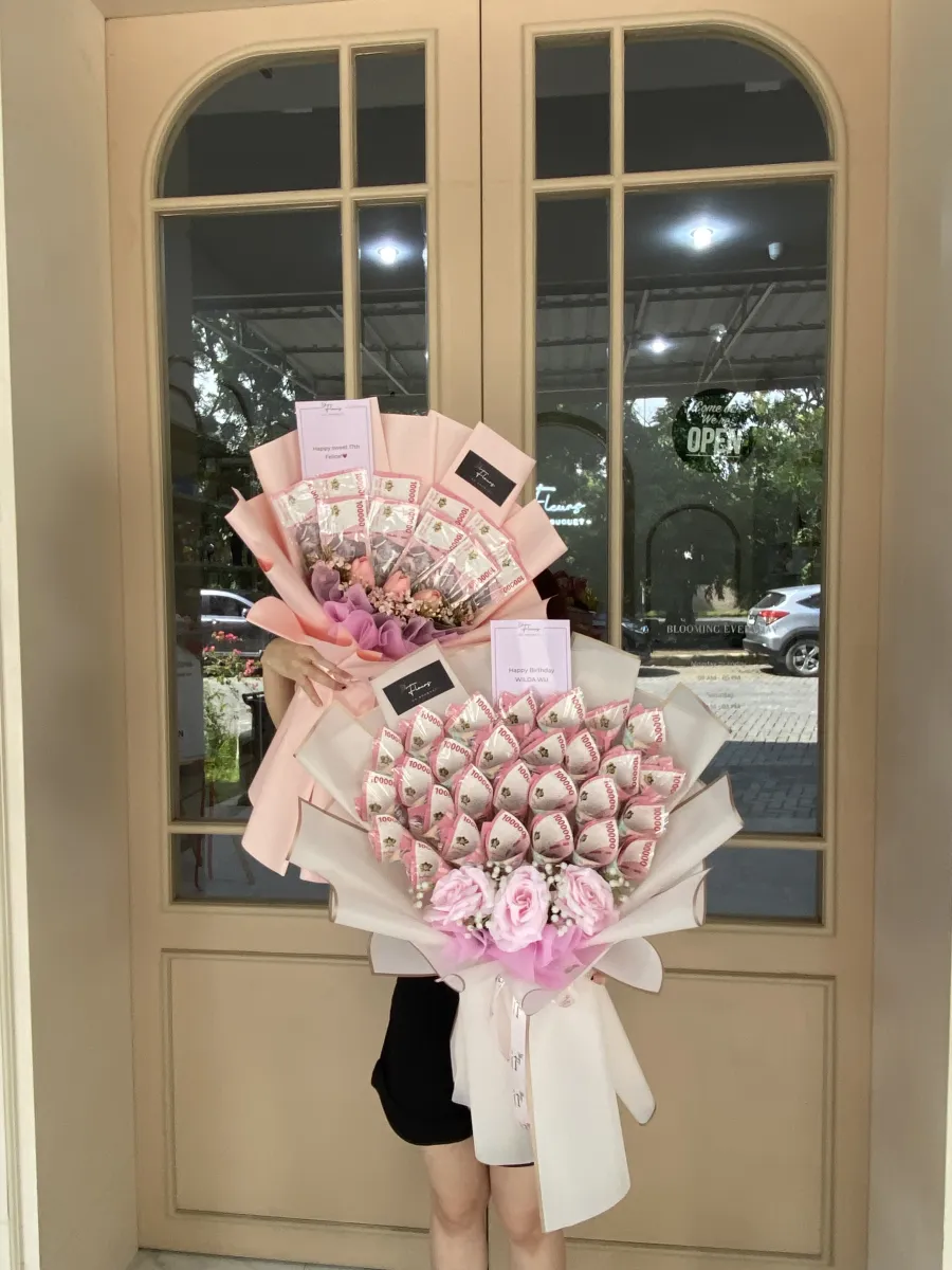Rachel Money Bouquet | ARTIFICIAL FLOWER