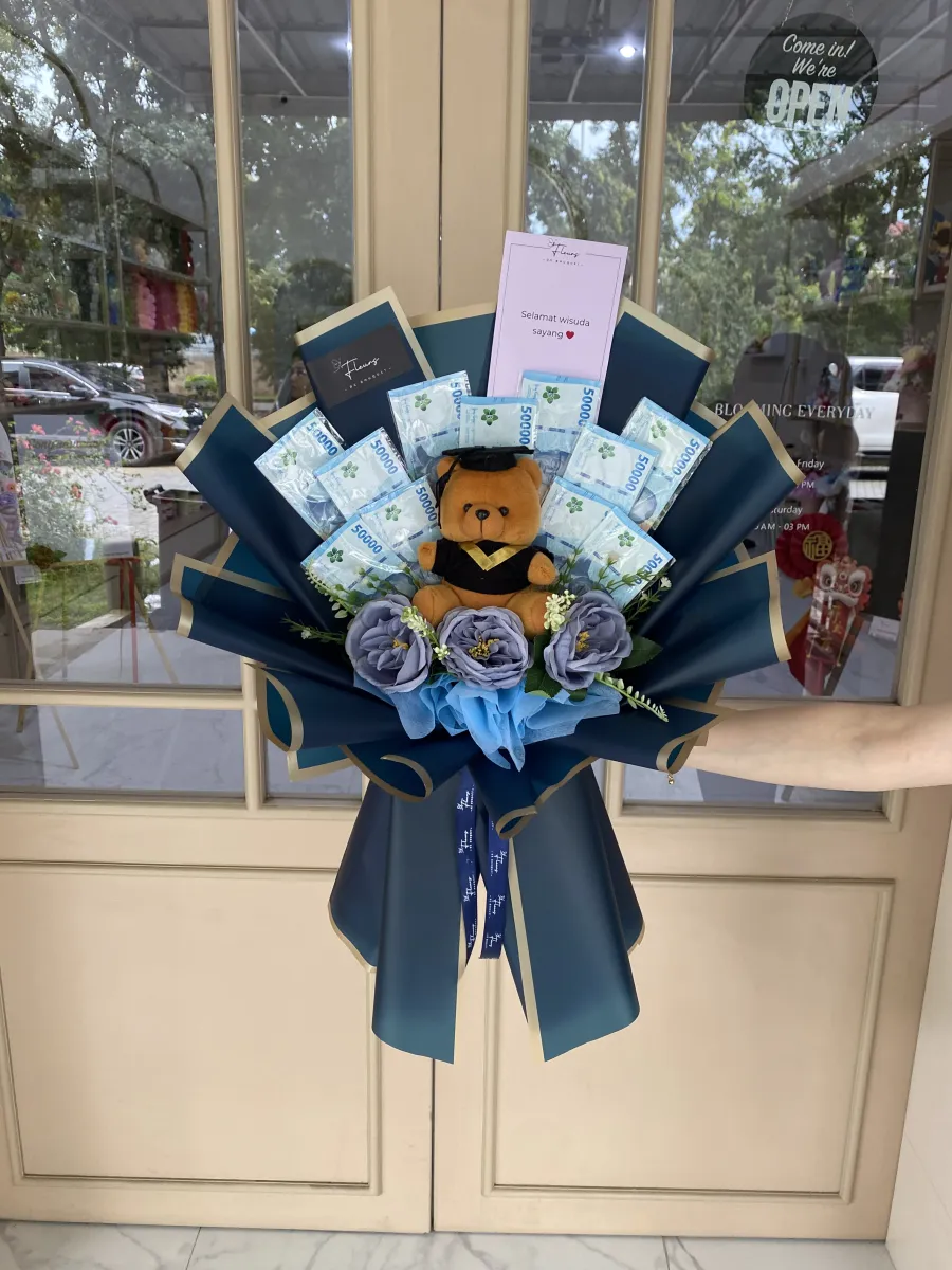 Rachel Money Bouquet | ARTIFICIAL FLOWER
