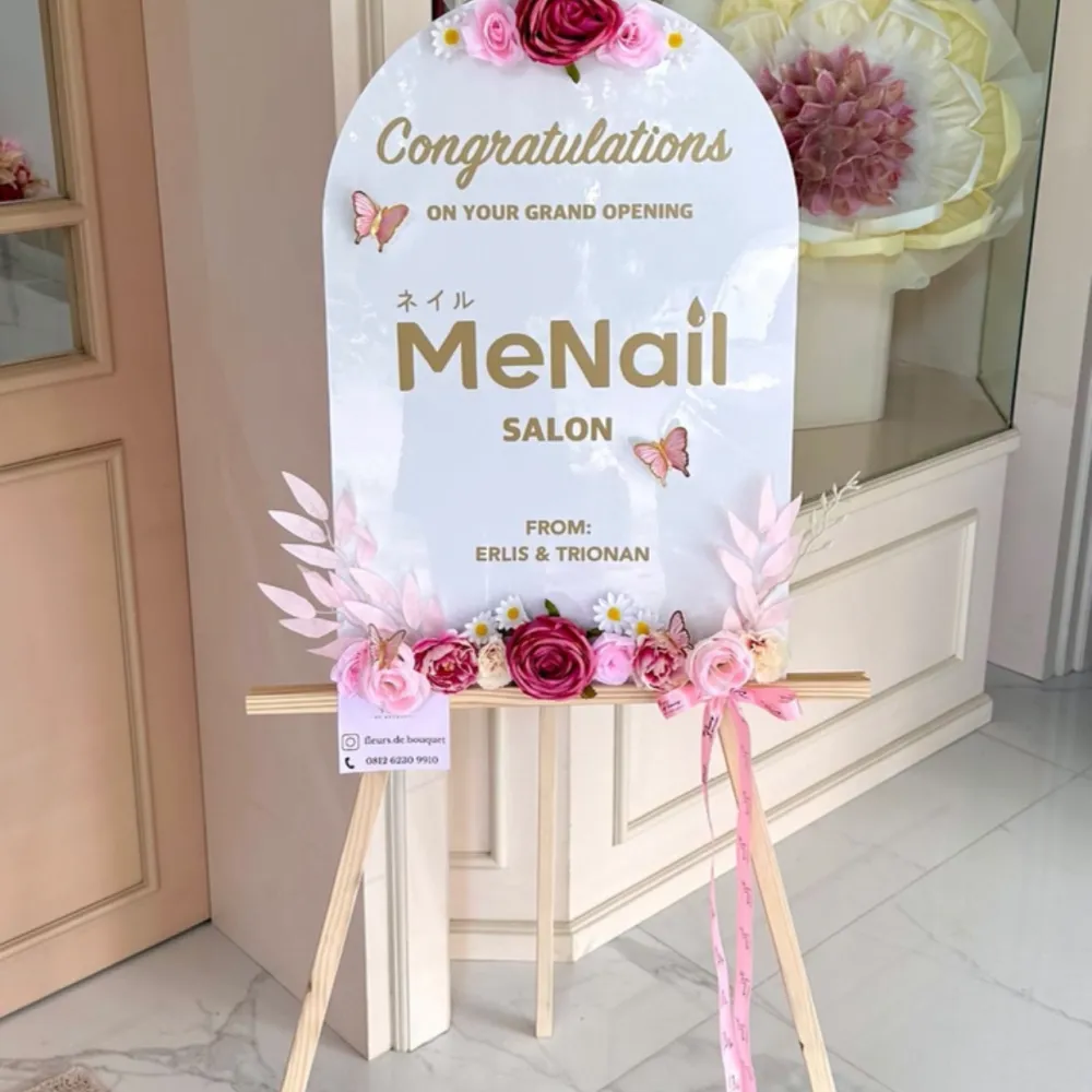 Fumi Standing Acrylic | ARTIFICIAL FLOWER