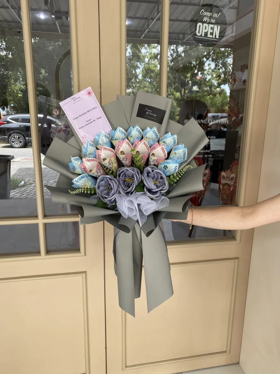 Rachel Money Bouquet | ARTIFICIAL FLOWER