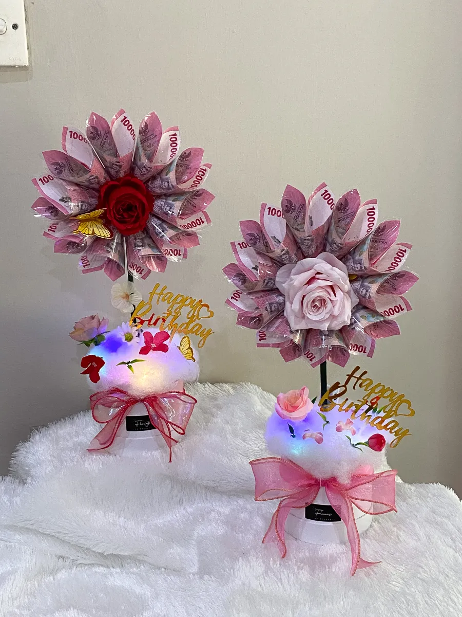 Carrousel Money Bouquet | ARTIFICIAL FLOWER
