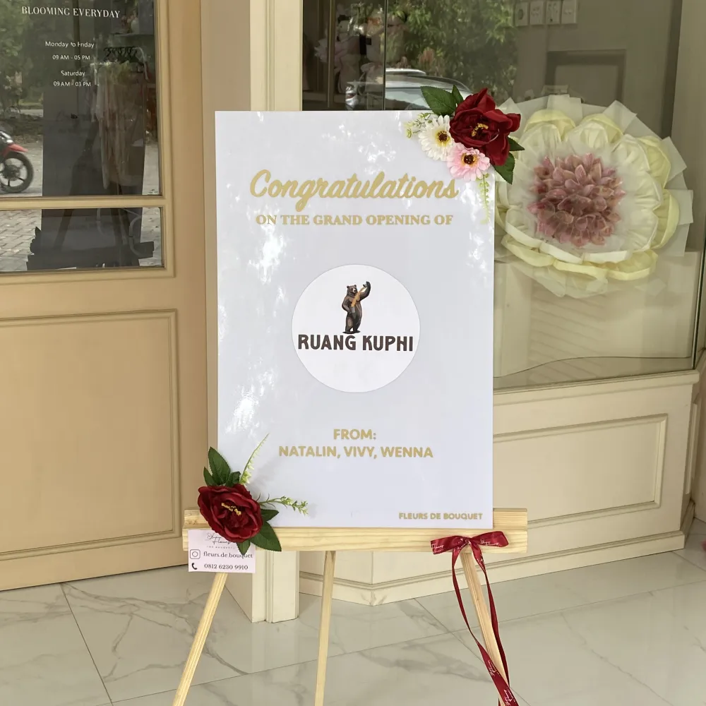 Basic Standing Acrylic | ARTIFICIAL FLOWER